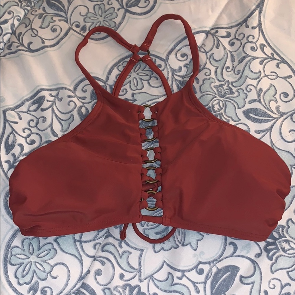 Target brand high neck bikini top